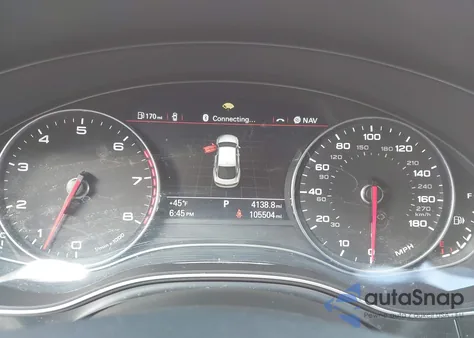 2012 Audi A7 Premium из США, поврежденный, VIN WAU3GAFCXCN110574